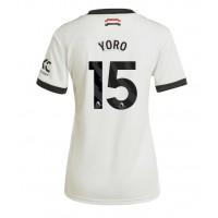 Manchester United Leny Yoro #15 Fußballbekleidung 3rd trikot Damen 2024-25 Kurzarm